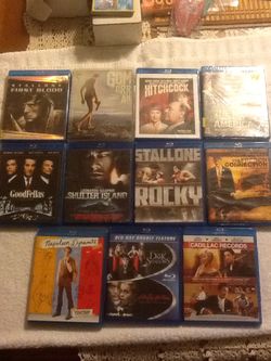 Used Blu-Ray Movies ($4 each or $38 for All)