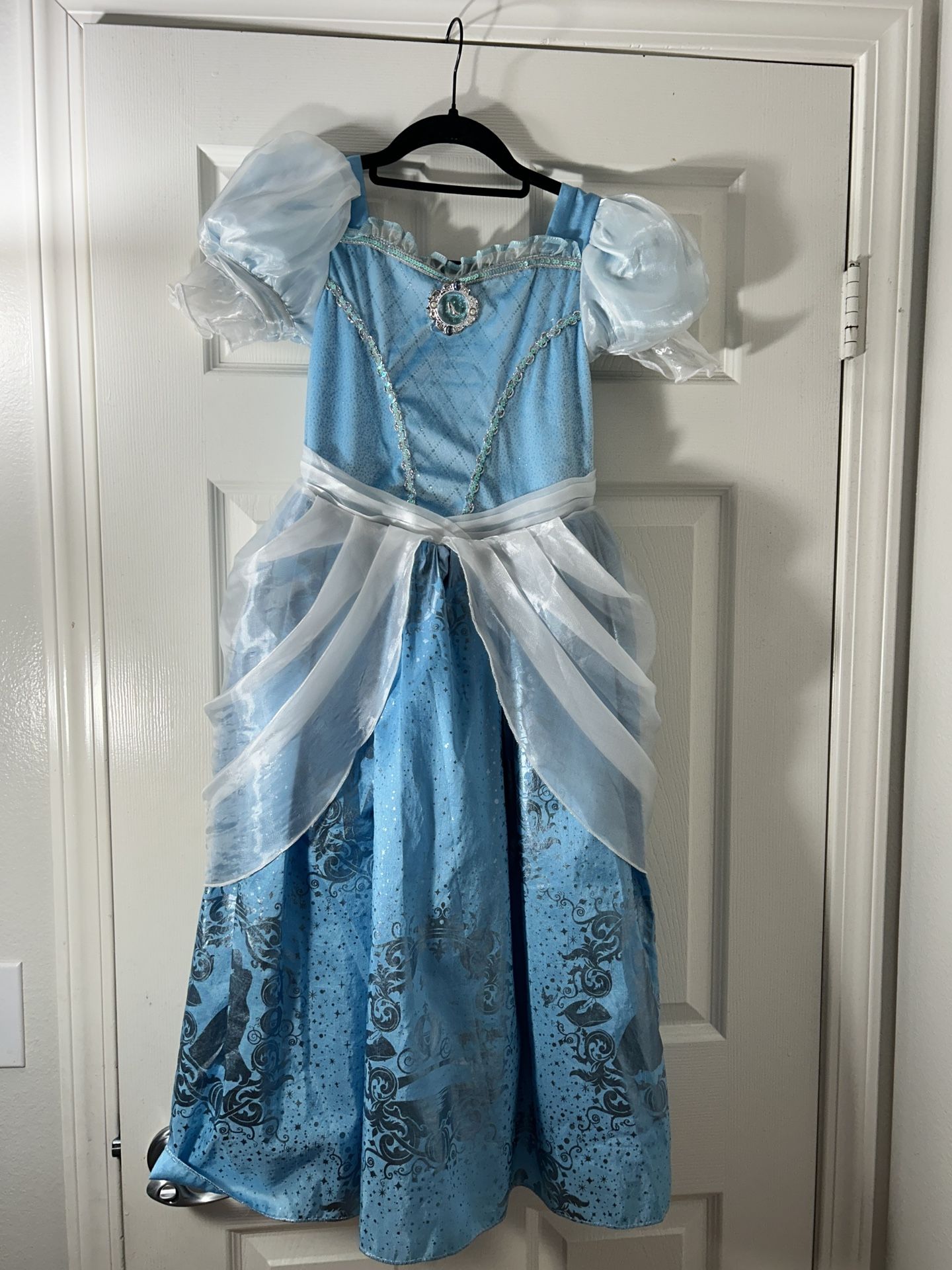 Cinderella Costume Dress Size 7-8