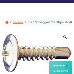 Box Of  10,000 Half Inch Self Tapper Zinc Phillips Screw's 