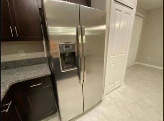 Stainless Steel Side-by-Side Refrigerator