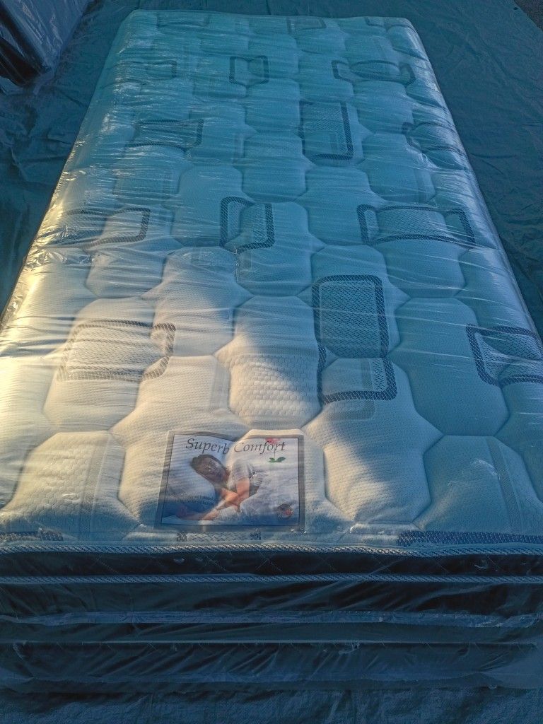 Brand New Twin Size Pillowtop Mattress We Do Delivery