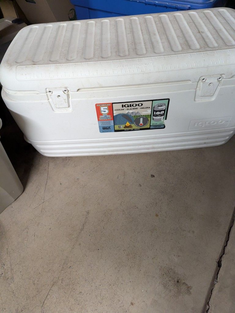 Igloo Used 120 Qt Cooler