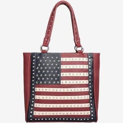 Montana West Flag Handbag New