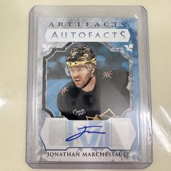 Jonathan Marchessault Signed Card