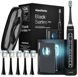 AcquaSonic Black Series Pro UV Ultra Whitening Electric Toothbrush