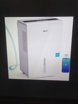 New Duracomfort 50 pint Dehumidifier with pump 4,500sqft. Whole home coverage with wifi app control, Energy Star