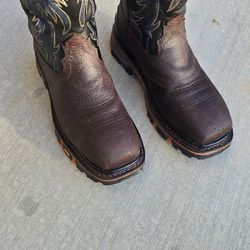 Cody James Men's Decimator Waterproof Western Work Boots