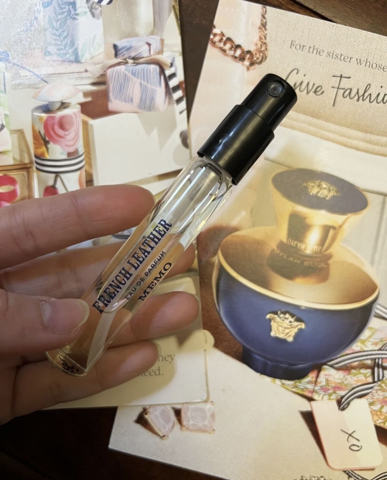 Memo Paris French Leather Eau de Parfum EDP Travel Spray .33oz, 10ml New w/o Box