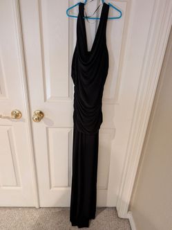 Long black dress