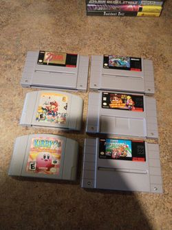 Nintendo games $40 each pick up in Glendale authentic