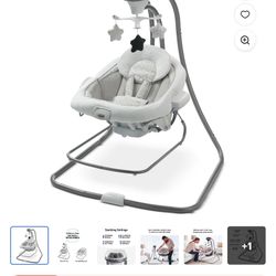 Graco DuetConnect LX Infant Baby Swing and Bouncer
