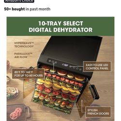 10 Tray Digital Food Dehydrator 