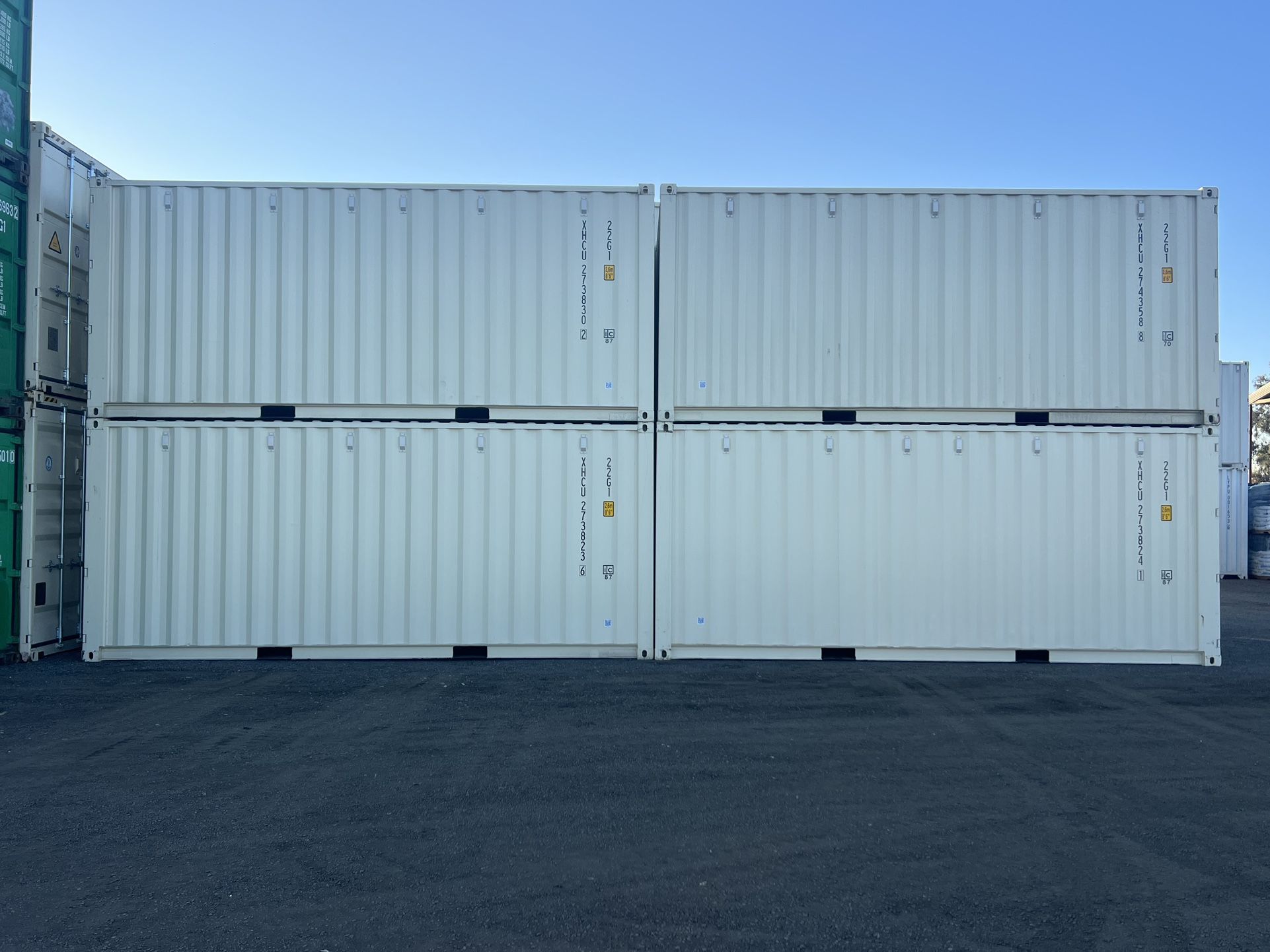 20 FOOT NEW 1-TRIP CONTAINER STD SHED,STORAGE,SHIPPING,CONEX