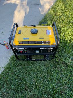DuroStar DS4000S Gas Generator not starting