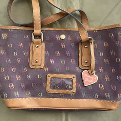 Purple Dooney & Bourke Shoulder Bag
