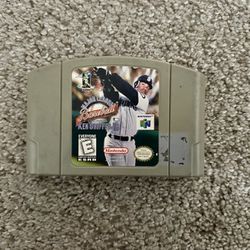 Major League Baseball (feat. Ken Griffey Jr.) - N64 Game