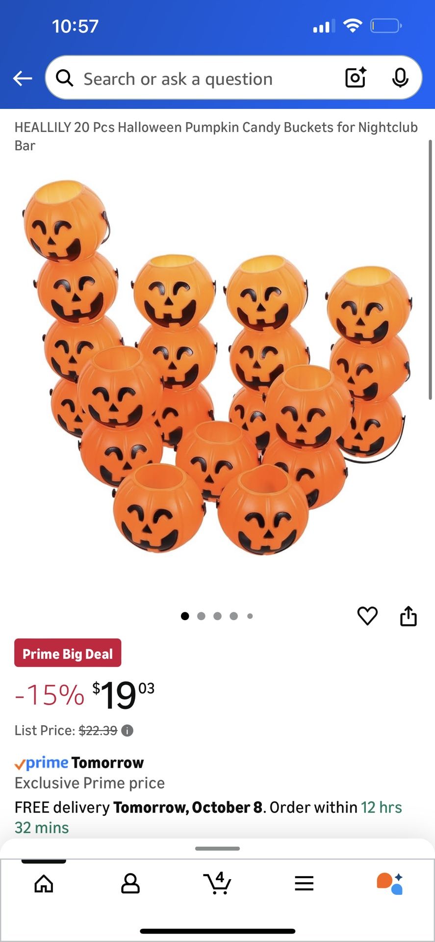 Mini Halloween Punkins