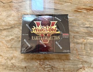 YUGIOH RARITY COLLECTION 5 BOOSTER BOX 1ST EDITION SEALED