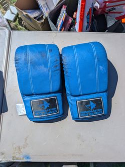 Assorted boxing gloves