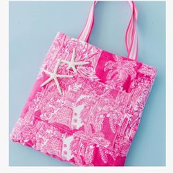 Lilly Pulitzer Towel Tote Bag