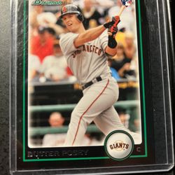 Buster Posey Bowman Rookie Card