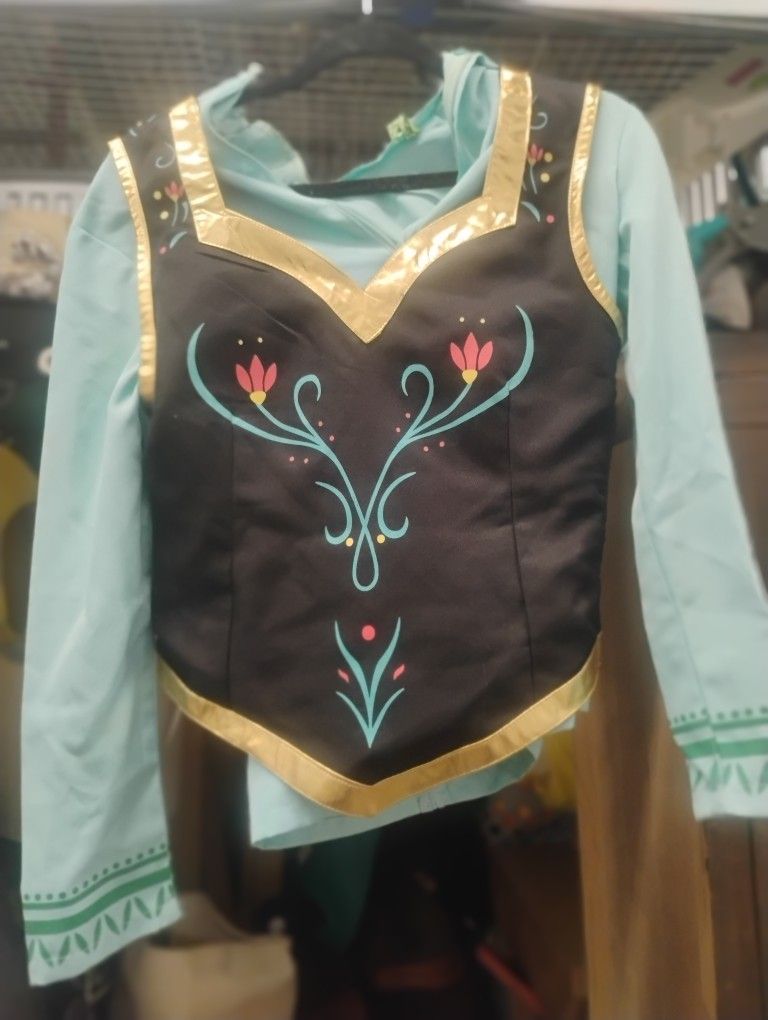 Anna Belle (Village) Ariel (Green Dress) Professional Cosplay Costumes