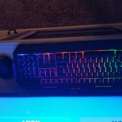 Wired Gaming keyboard And Wireless Mouse. $30