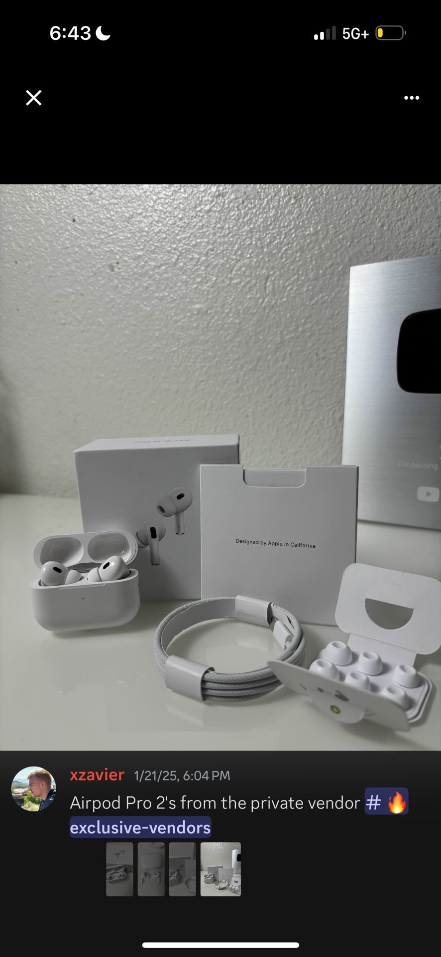 Air pod pro 2s