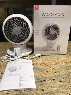 WOOZOO Globe Fan with Remote Control