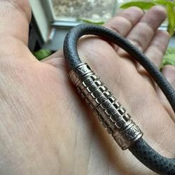 Louis Vuitton Damier Graphite Digit Bracelet