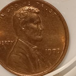 1970 No Mint Mark Red-brown Float Roof, FG