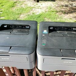 2 Brother HL-2320D Printers  Toner Available 
