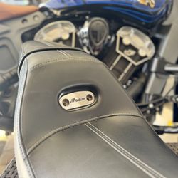 Indian scout 2up seat