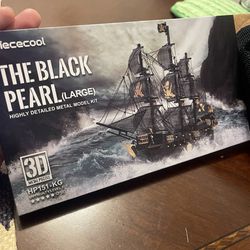 The black pearl 3d metal puzzle large