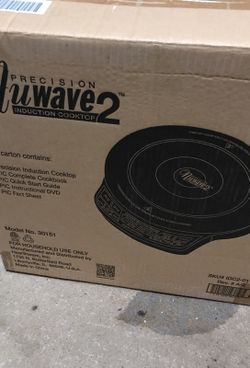 Nuwave induction cooktop