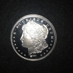 Silver 1oz Morgan Tribute