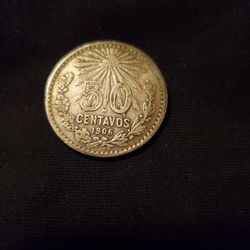 Moneda De Mexico 1906 $75