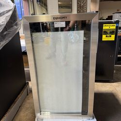 Brand new Mini Fridge 130 Can Beverage Refrigerator Cooler Glass Door for Soda Wine Beer, Beverage Cooler for Home, Bar, Office with Digital Temperatu