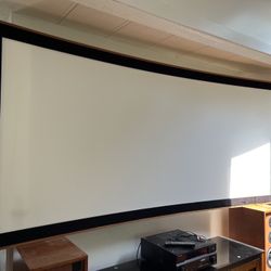 10foot Curved Framed Projector Screen