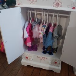 Doll Armoire For American Girl Doll