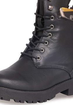 Military Combat Booties for Women