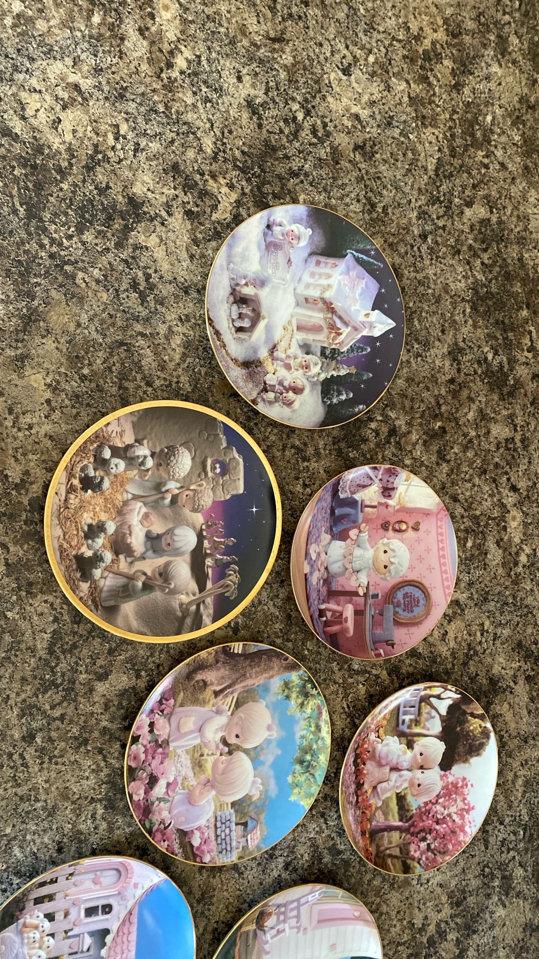Authentic Precious Moments Plate Collection