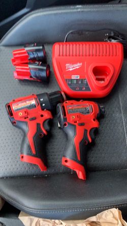 Milwaukee Electric - M12 SUBCOMPACT BRUSHLESS 2-Tool Combo KIT