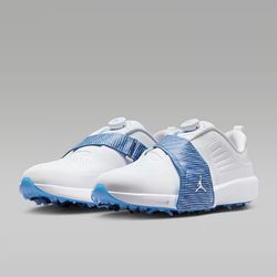 Air Jordan Rev Golf Shoes White University Blue FV6338-101 Men Size 9