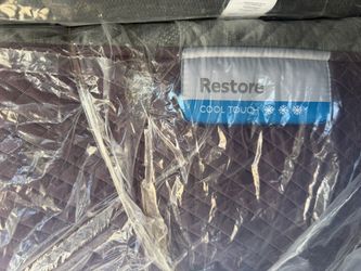 Queen Purple Restore Hybrid Cool Touch Mattress 