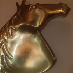 Brass Horse Head Dish