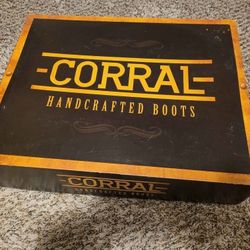 Corral Genuine Ostrich Cowboy Boots