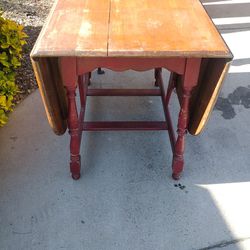 Antique Farm Picket Table