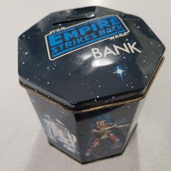 Star Wars Metal Coin Bank - Vintage