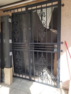 Galvanized Metal Gate